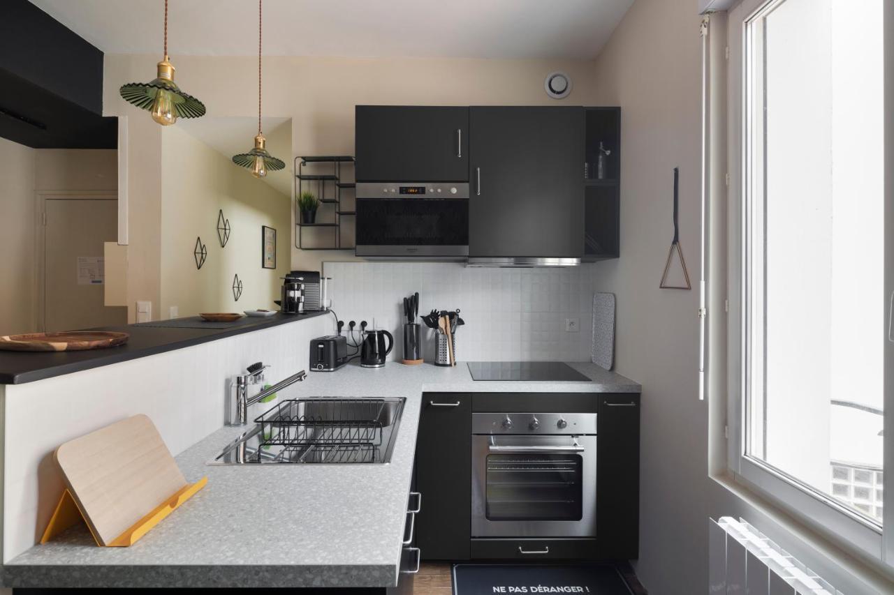 Le Brooklyn - Inspiration Us A Deux Pas Des Quais Apartment Rennes Luaran gambar